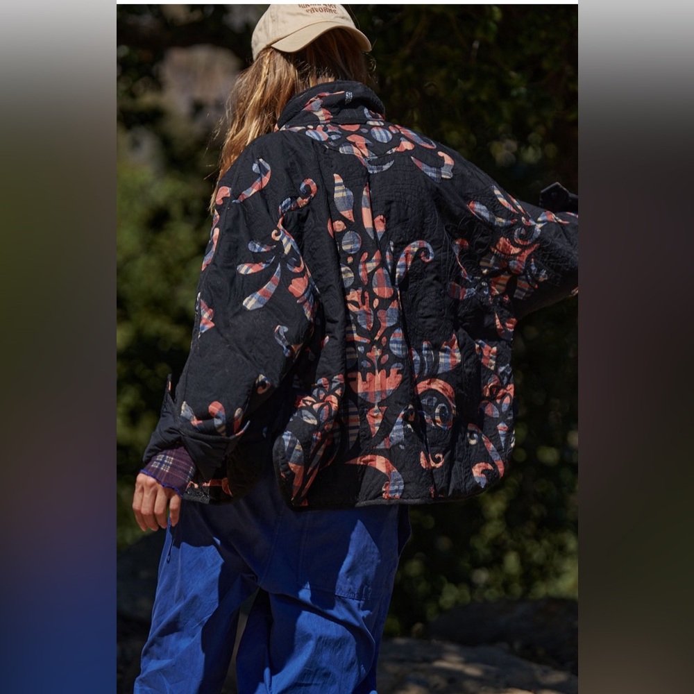 Free people Pippa Reverse Applique Puffer